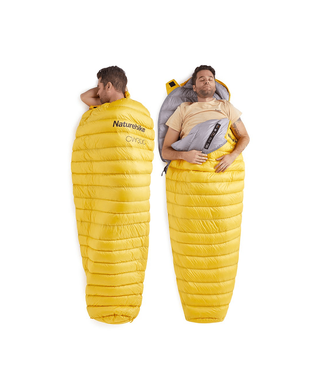 Sleeping bag de plumas